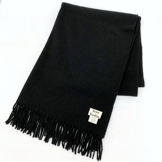 ACNE STUDIOS 大判 ストール マフラー 美品 ウール 羊毛 シンプル 防寒 