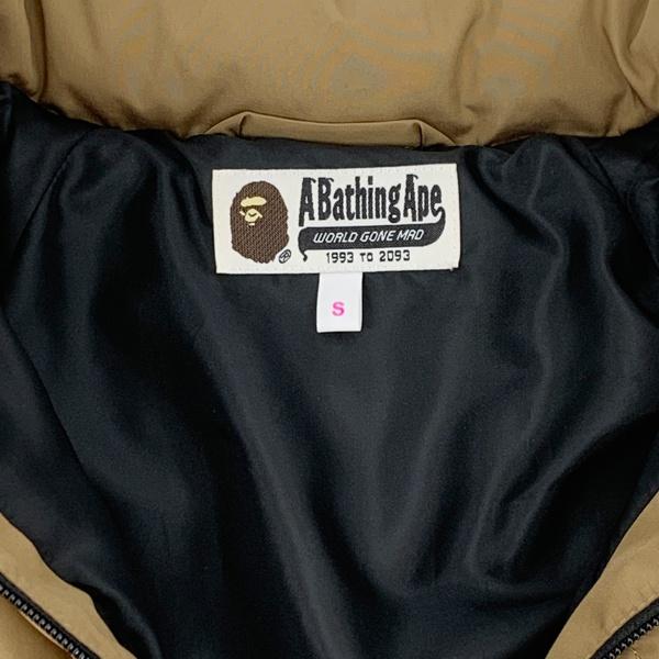 A BATHING APE アベイシングエイプ ダウンジャケット A BATHING APE アベイシングエイプ ダウンジャケット