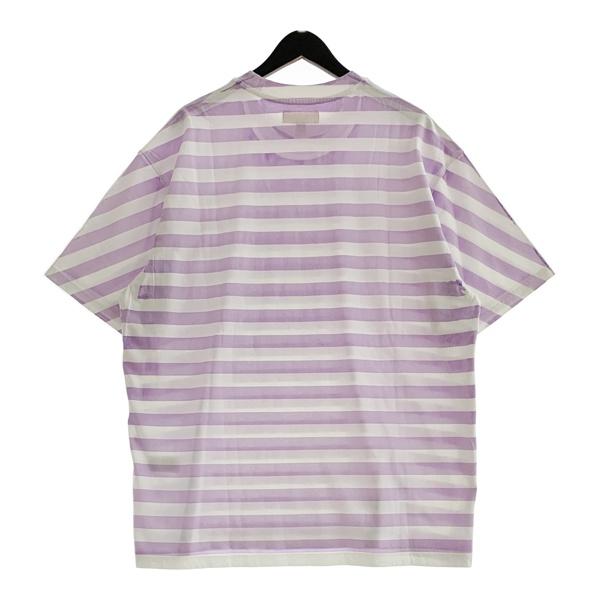 Supreme（シュプリーム） ボーダー ロゴ Tシャツ 美品 半袖 カットソー
