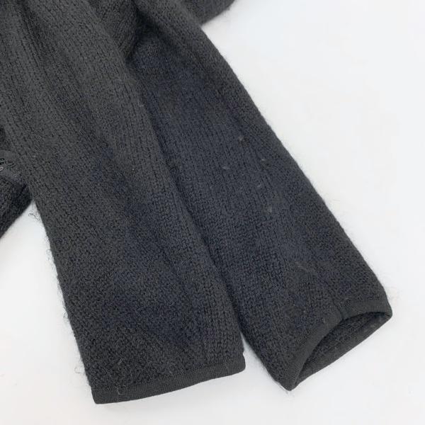 伊太利屋（Italiya） モヘヤ ニット コート フォックスファー