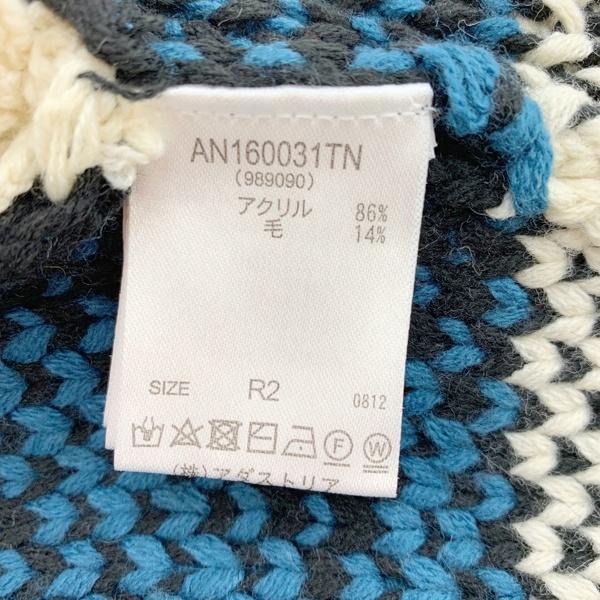 Anui（アニュイ） アートロゴ カウチン カーディガン ニット セーター