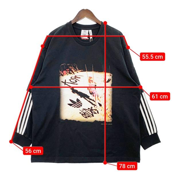 adidas x Korn Long Sleeve T-shirt Black - トップス adidas x Korn Long Sleeve T-shirt Black - トップス