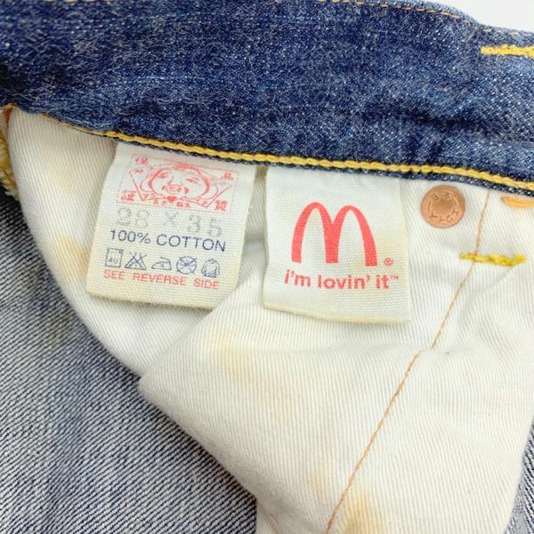 EVISU エヴィス エビス マクドナルド コラボ ジーンズ デニム EVISU エヴィス エビス マクドナルド コラボ ジーンズ デニム