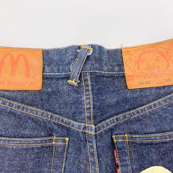 EVISU エヴィス エビス マクドナルド コラボ ジーンズ デニム EVISU エヴィス エビス マクドナルド コラボ ジーンズ デニム