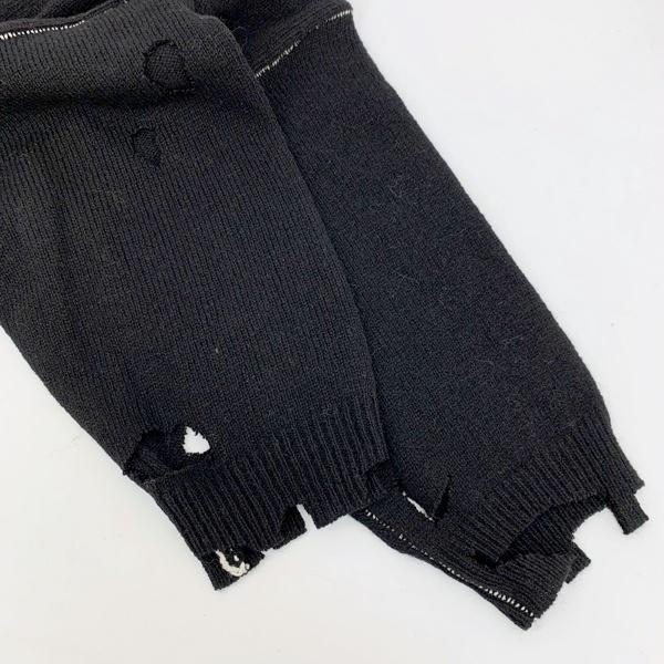セントマイケル セックスピスト ルズ 24AW ダメージ加エニット SAINT