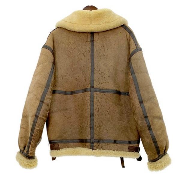 アヴィレックス B-3 フライトジャケット 36サイズ ムートン 本革 AVIREX（アヴィレックス） ムートンジャケット レザージャケット B-3
