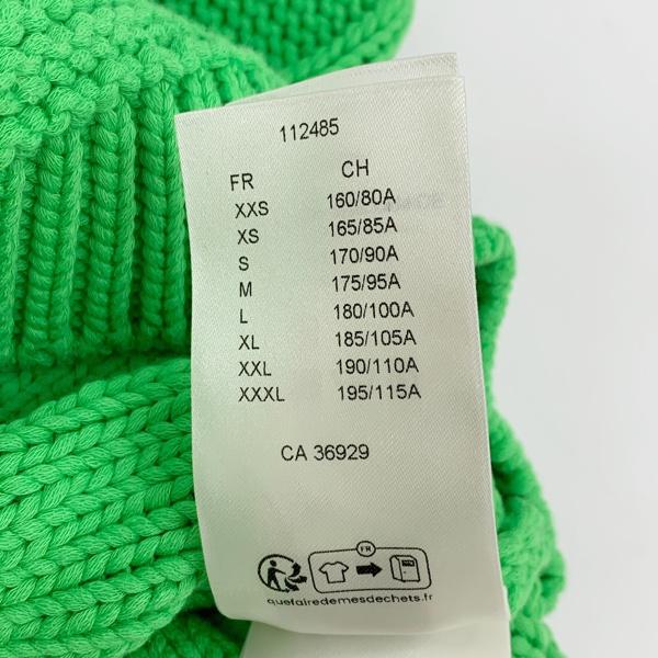 Louis Vuitton メンズ ジップアップニット（ライトグリーン） LOUIS VUITTON（ルイ・ヴィトン） ニット 新品同様 セーター プル