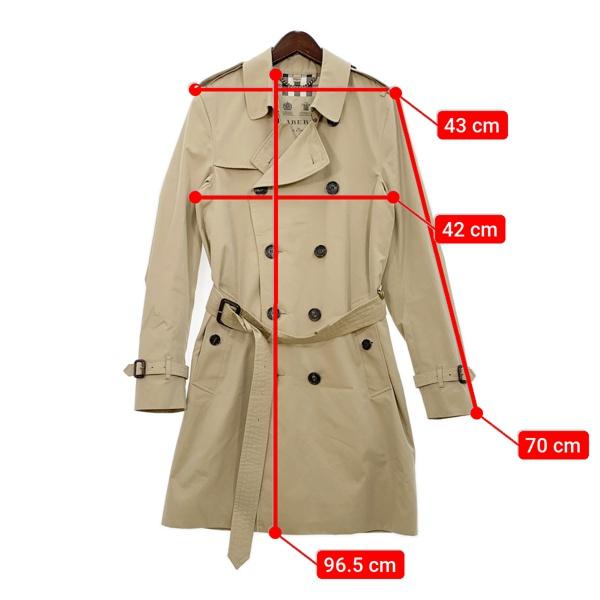 BURBERRY バーバリー 裏地ノバチェック柄 腰ベルト付 トレンチコート BURBERRY バーバリー 裏地ノバチェック柄 腰ベルト付 トレンチコート