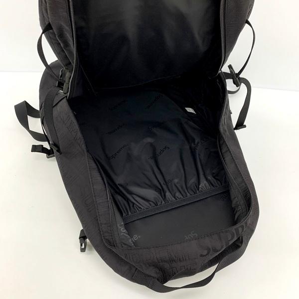 Supreme 19SS ボックスロゴ 総柄 バックパック 美品 リュック カバン  