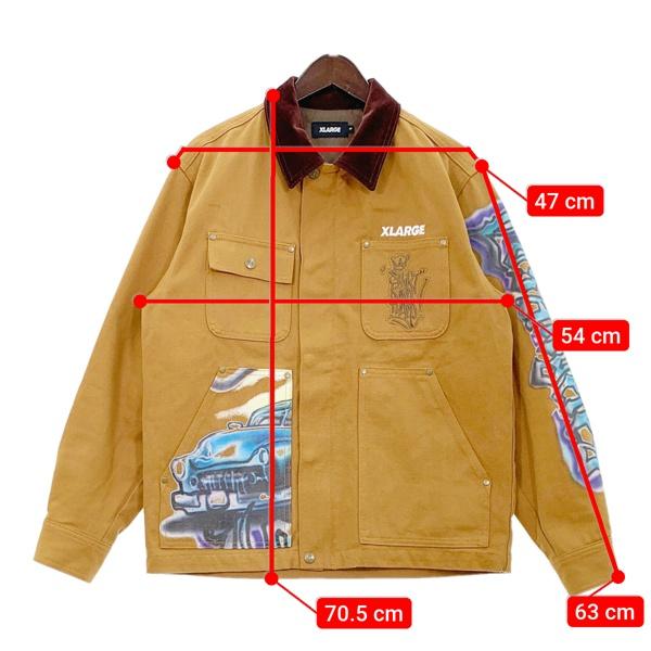 【上下セット】XLARGE×PHADE 23AW 美品 S XLARGE（エクストラ ラージ） XLARGE×SHIRT KING PHADE ワーク