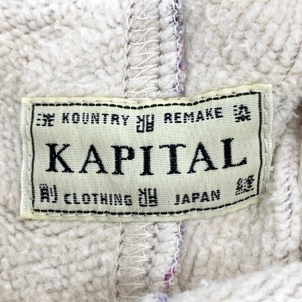 KAPITAL 裏起毛 バンダナ柄 スウェットリブパンツ K1910LP112 美 KAPITAL 裏起毛 バンダナ柄 スウェットリブパンツ K1910LP112 美