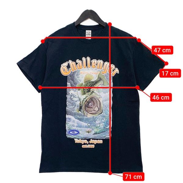 CHALLENGER 23AW RISING BASS TEE バス プリント Tシャツ 半袖