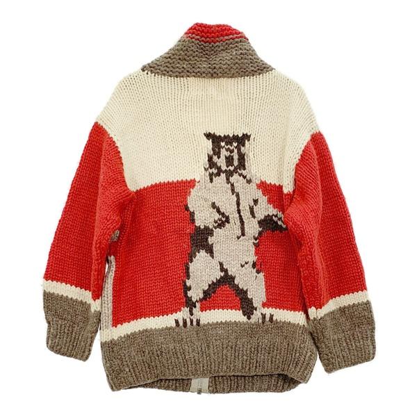 KANATA（カナタ） カウチン ニット クマ CA-08837 古着 カーディガン