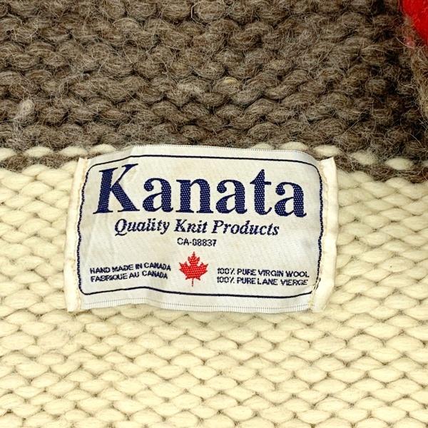 KANATA（カナタ） カウチン ニット クマ CA-08837 古着 カーディガン