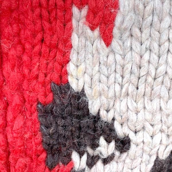 KANATA（カナタ） カウチン ニット クマ CA-08837 古着 カーディガン