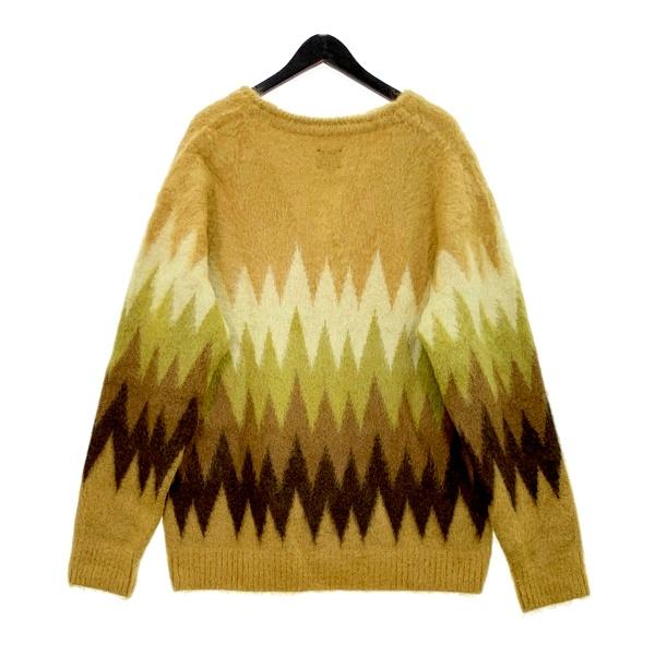 needles モヘアカーディガン　zigzag needles 22awモヘアニットカーディガン zigzag