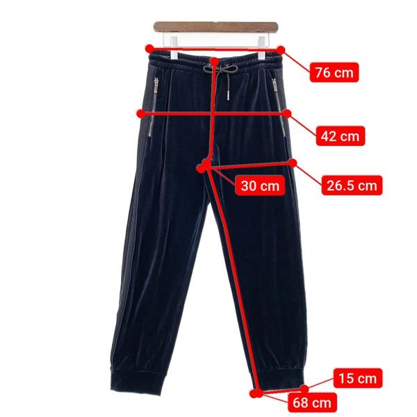 GIORGIO ARMANI 6ZSB51 SJLBZ ベロア トラックジャケット トラック