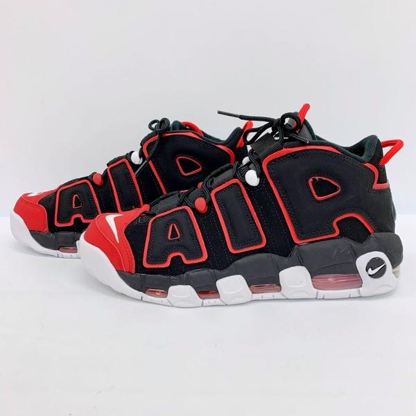 Nike AIR MOREUPTEMPO96 レッド/ブラック27.5cm Nike Air More Uptempo `96 - Black / University Red / White