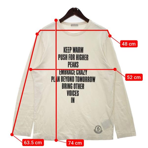 MONCLER モンクレール MAGLIA GIROCOLLO G20918D00012 8390T プリント 