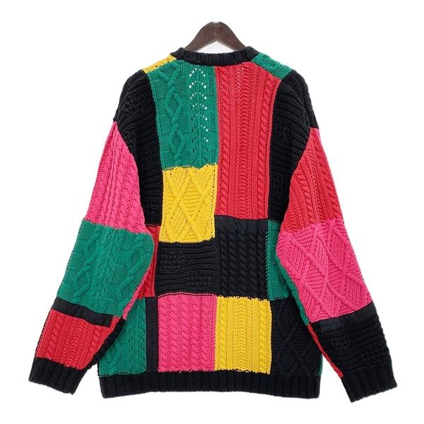 Supreme（シュプリーム） Supreme 23AW パッチワーク ケーブル ニット