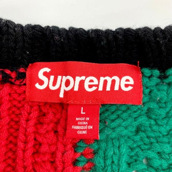 Supreme（シュプリーム） Supreme 23AW パッチワーク ケーブル ニット