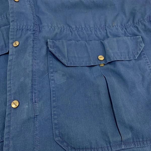 70s Sears マウンテンパーカ ドローコード Y2K ストア系 ブルー シップス SHIPS SHIPS: ウェザークロス ライト マウンテンパーカー