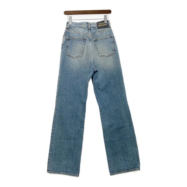 GUCCI（グッチ） エコブリーチドリップドオーガニックデニムパンツ