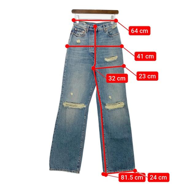 GUCCI（グッチ） エコブリーチドリップドオーガニックデニムパンツ