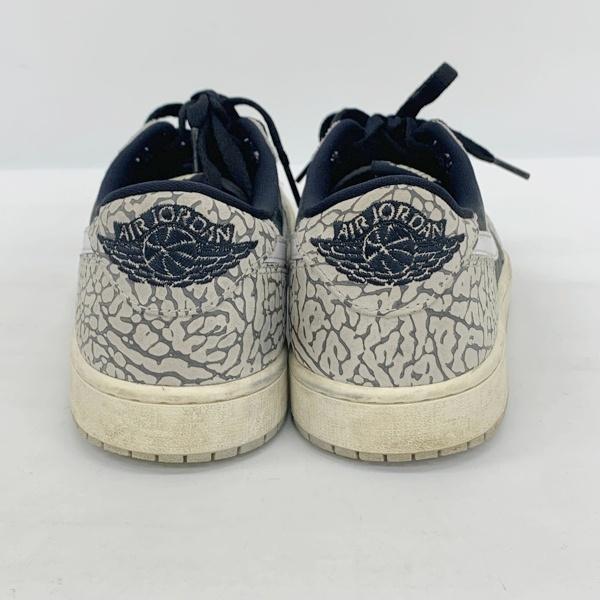NIKE（ナイキ） NIKE AIR JORDAN 1 RETRO LOW OG BLACK CEMENT エア