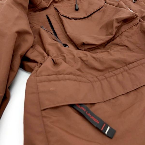 CHAPS RALPH LAUREN ラルフローレン ブラウン茶色レザーコート 古着 80～90年代 ラルフローレン Ralph Lauren CHAPS チャップス