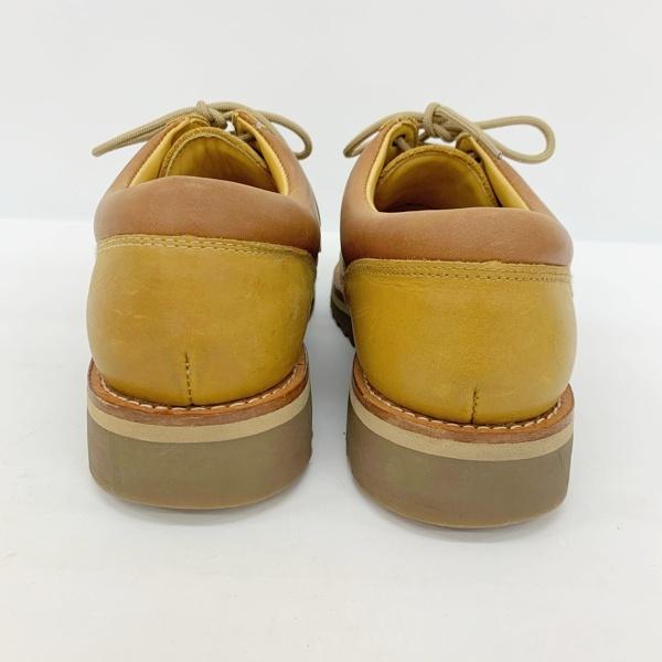Paraboot THIERS ティエール デッキシューズ ヌバック レザー 本革 Uチップ 786435 箱付き メンズ サイズ7 1/2 ブラウン パラブーツ 靴 DF15216■ BOA 介護靴 バンコク限定