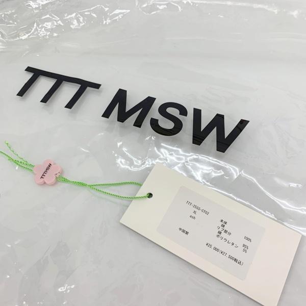 TTT MSW（ティー） TTT_MSW スウェット パーカー フーディー 