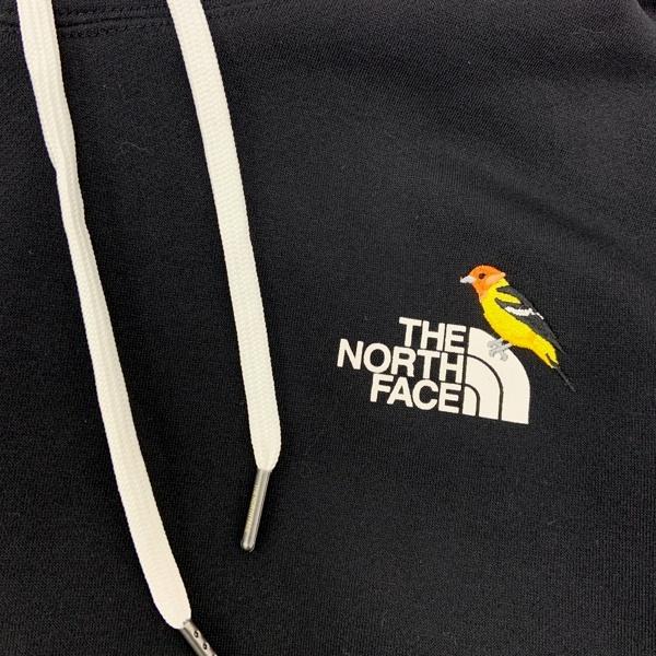 THE NORTH FACE ズーピッカーフーディ NT62433 新品同様 パーカー プルオーバー スウェット トレーナー 裏起毛 メンズ XSサイズ ブラック トップス DM16920■の画像