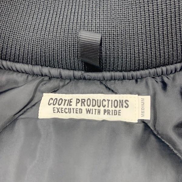 COOTIE PRODUCTIONS クーティー ワークベスト ブルゾン Padded Nylon