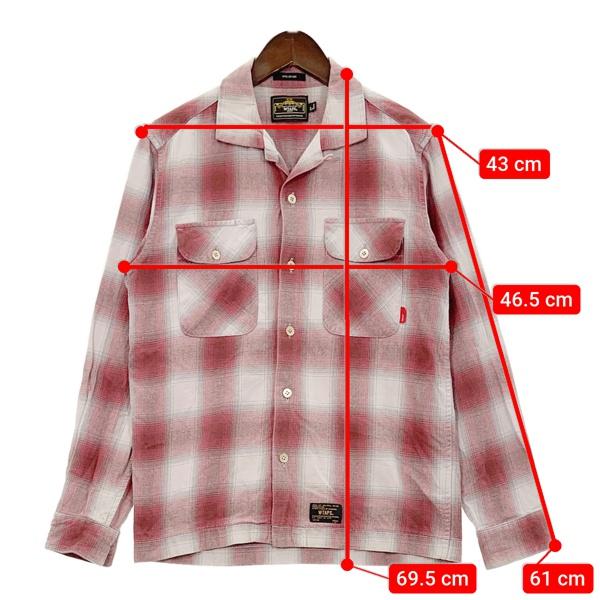WTAPS（ダブルタップス） ネルシャツ オンブレチェック バトス 12AW