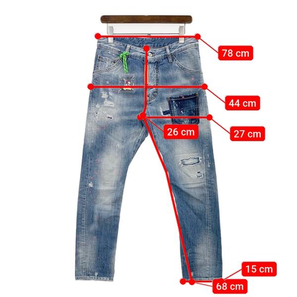 美品 DSQUARED2 Classic Kenny Jean デニム 44 ディースクエアード CLASSIC KENNY TWIST JEAN 44