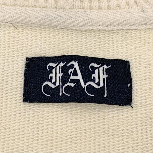 FAF エフエーエフ ジップパーカー スウェット トレーナー フーディー
