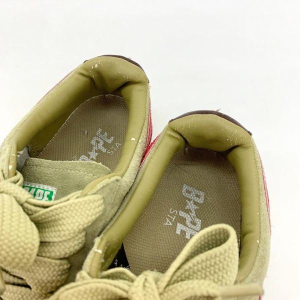 ベイプスタ スニーカー グリーン スウェード エイプ BAPE STA #3（スニーカー）｜A BATHING APE（アベイシングエイプ