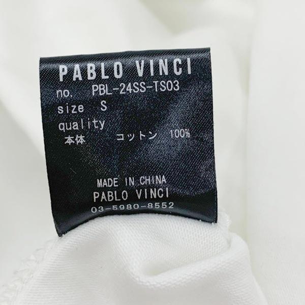 PABLO VINCI パブロヴィンチ Tシャツ カットソー 半袖 Ringer T-shirt