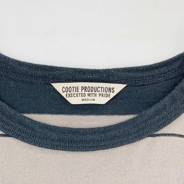 COOTIE PRODUCTIONS クーティー カットソー 長袖 Tシャツ ロンT Panel