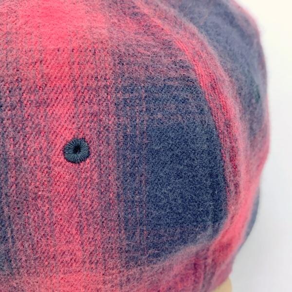 THE H.W. DOG&Co. OLD オンブレ チェック 刺繍 キャップ THE H.W. DOG & CO. - OLD CHECK CAP | east vill