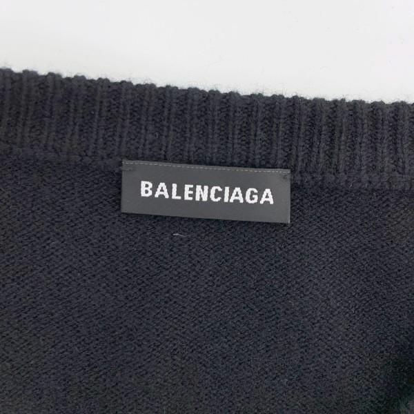 BALENCIAGA（バレンシアガ） カシミア ニット セーター Vネック メンズ
