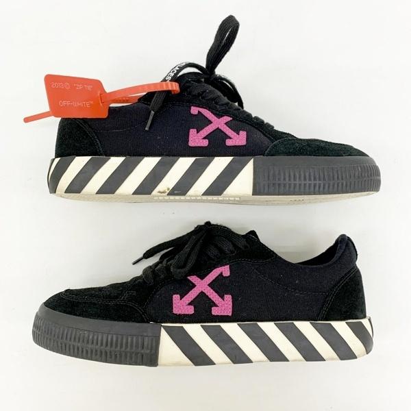 off white（オフホワイト） Off-White VULCANIZED STRIPED LOW TOP 