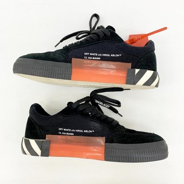 off white（オフホワイト） Off-White VULCANIZED STRIPED LOW TOP 