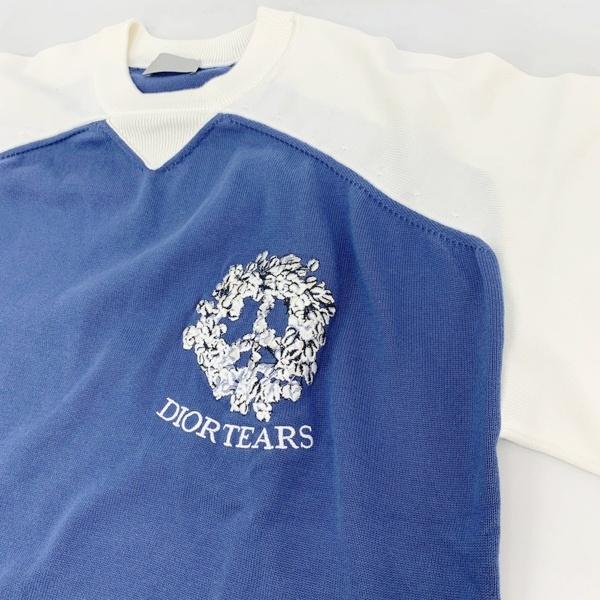 クリスチャンディオール　セーター　Mサイズ　ネイビー　超美品 美品☆CHRISTIAN DIOR セーター ニット サイズ38