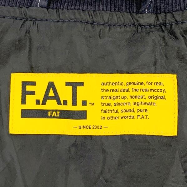 FAT FAT Sb ballaholic コーチジャケット ストライプ ジャンパー