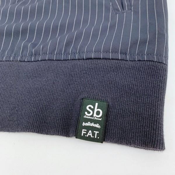 FAT FAT Sb ballaholic コーチジャケット ストライプ ジャンパー