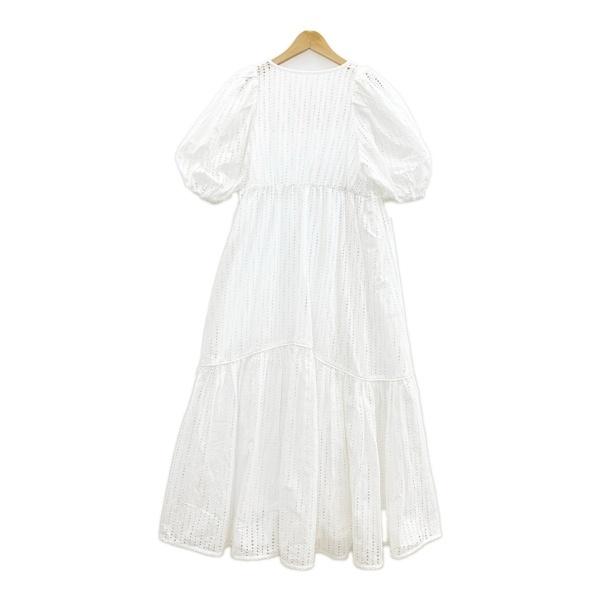 美品】ELLIE エリー レースチュニックワンピース WHITE 美品 ELLIE 