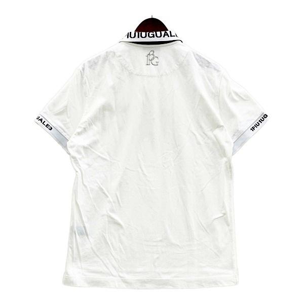 サイズS【未使用】1piu1uguale3 GOLF ウェーブ半袖ポロシャツ 未使用】1piu1uguale3 GOLF ウェーブ半袖ポロシャツポロ 3