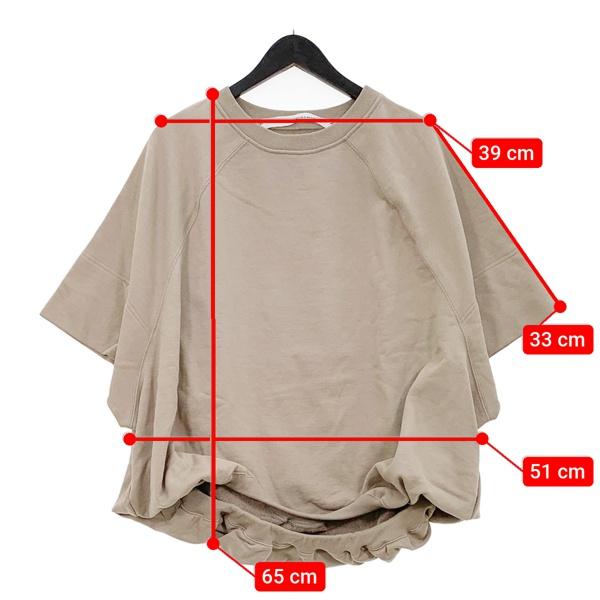 COGTHEBIGSMOKE コグザビッグスモーク スウェット トレーナー 半袖 LILL YANA PUFFY SHORT SLEEVE TOP レディース ベージュ系 トップス IL16798■_7
